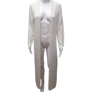 Soft Surroundings Cardigan Sweater Size S Quiet Luxury Brunch Basic Minimal